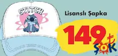 DİSNEY STİTCH LİSANSLI ŞAPKA